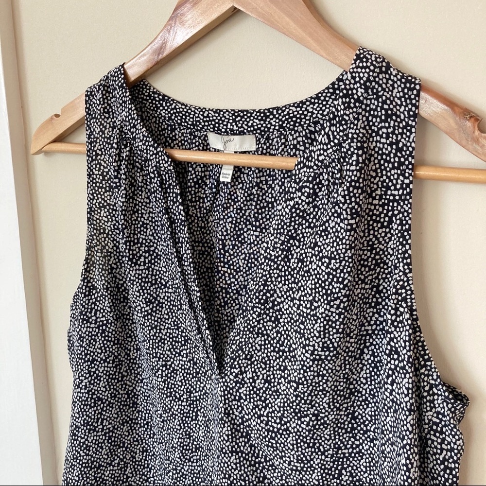 Joie silk v-neck tank top